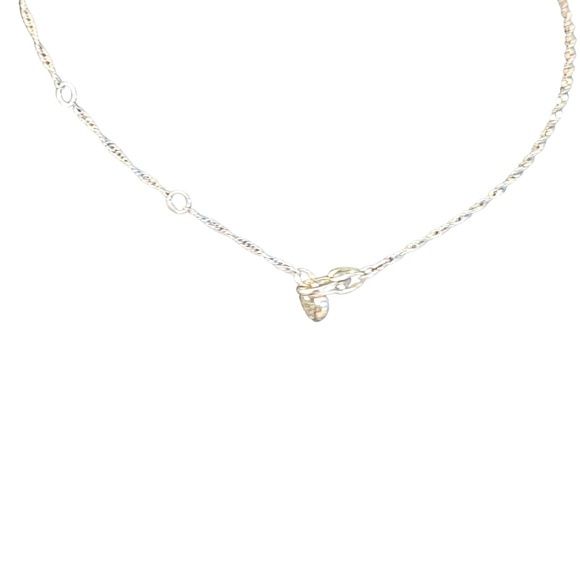 Trust Your Journey Silver Heart Necklace | Inspirational Pendant Gift, Reminder - Picture 3 of 4